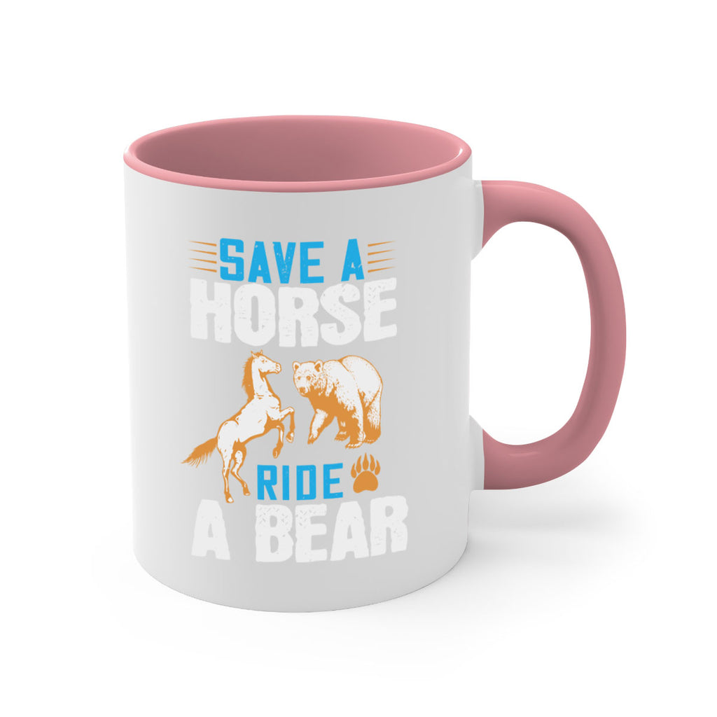 Save a horse, ride a bear 27#- bear-Mug / Coffee Cup