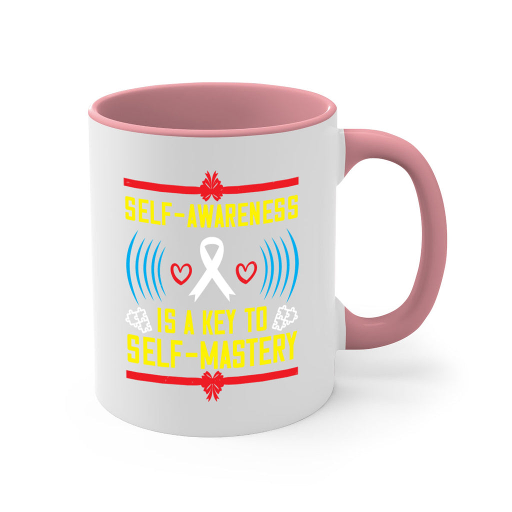 Self wareness is a key to self mastery Style 32#- Self awareness-Mug / Coffee Cup