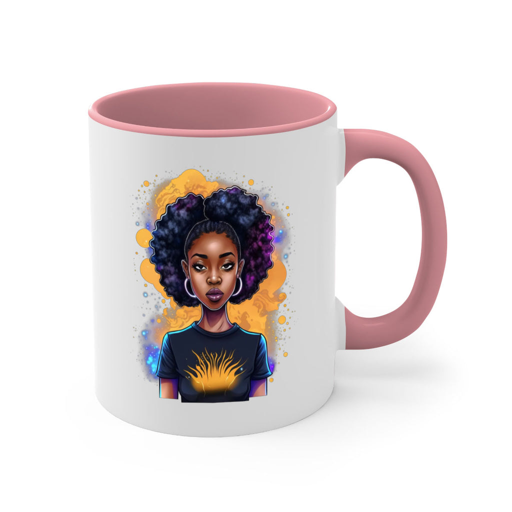 Sparkling Black Girl Design 15#- Black women - Girls-Mug / Coffee Cup