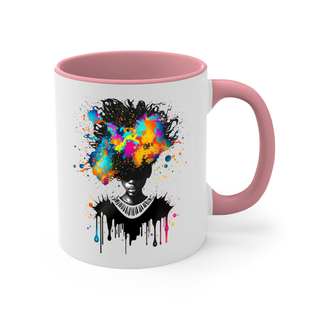 Sparkling Black Girl Design 16#- Black women - Girls-Mug / Coffee Cup