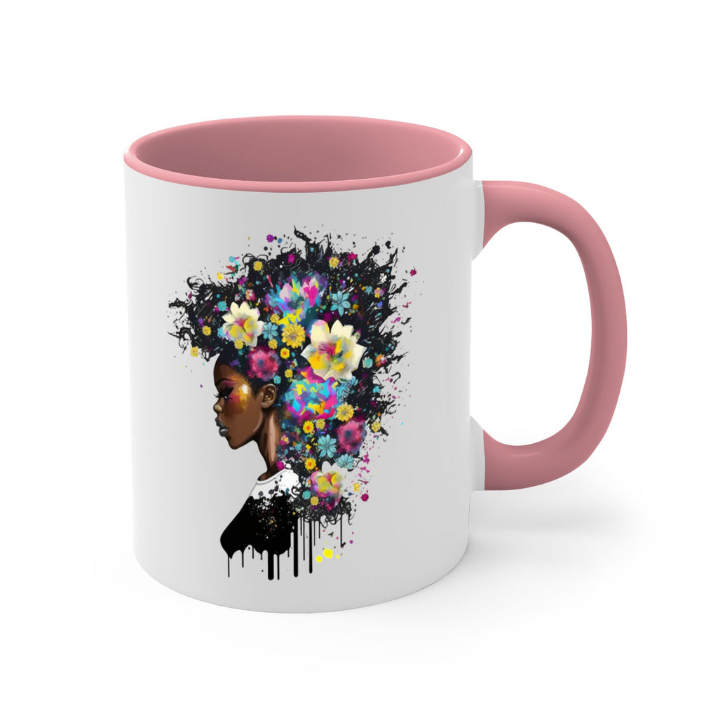 Sparkling Black Girl Design 2#- Black women - Girls-Mug / Coffee Cup