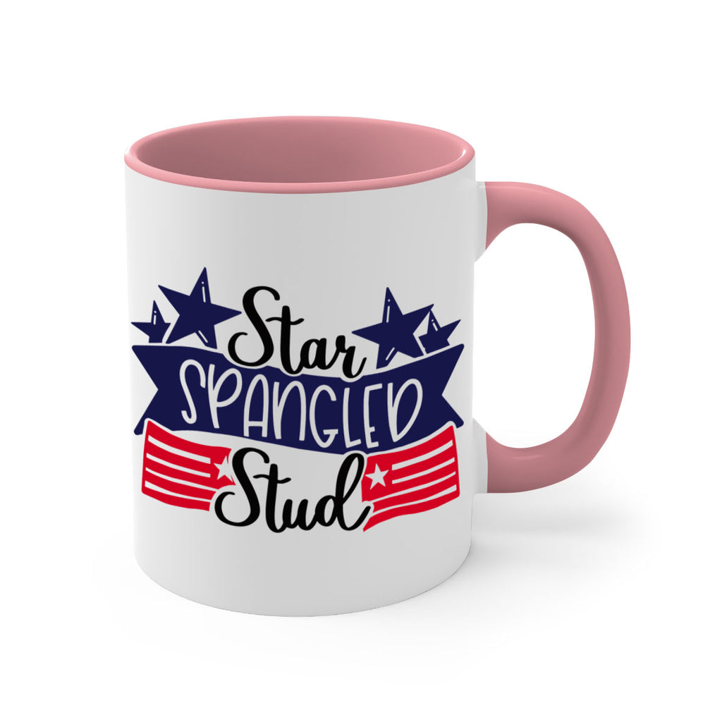 Star Spangled Stud Style 173#- 4th Of July-Mug / Coffee Cup