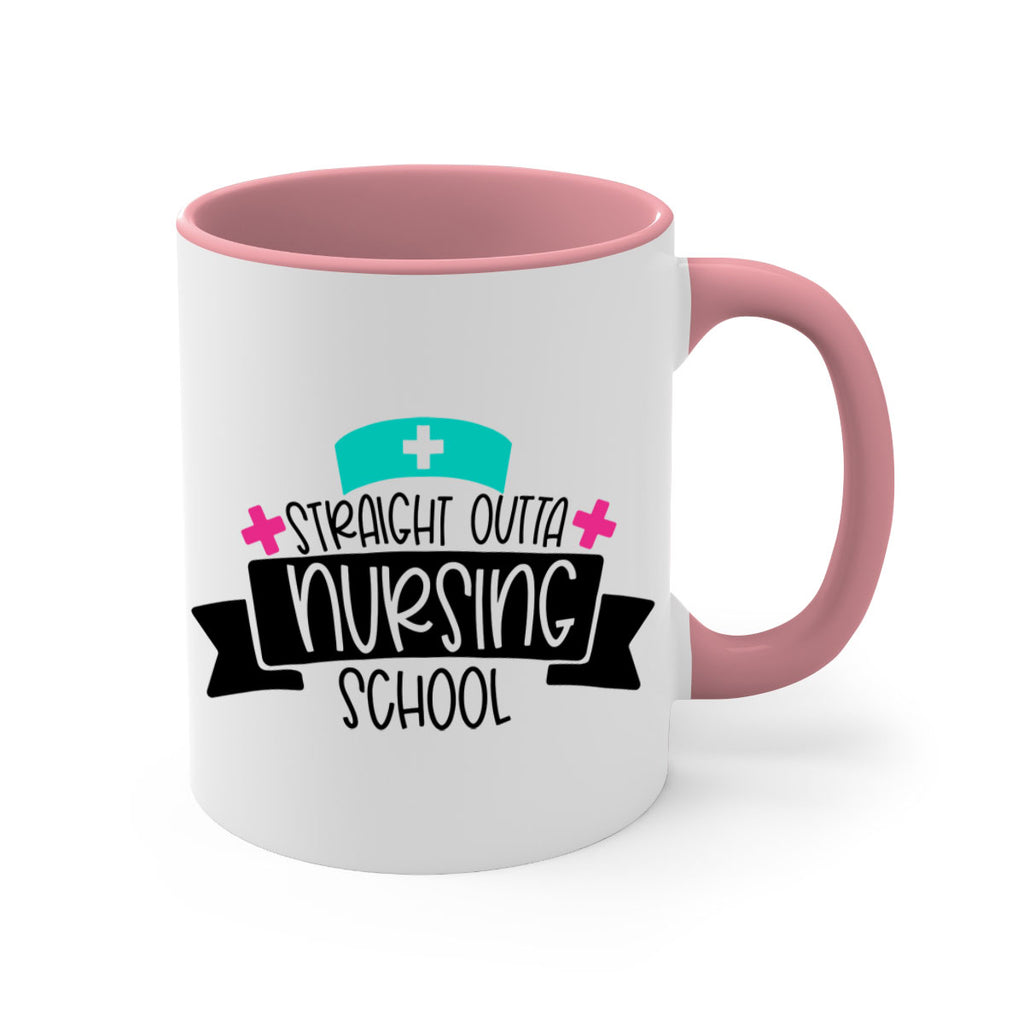 Straight Outta Nursing School Style Style 27#- nurse-Mug / Coffee Cup