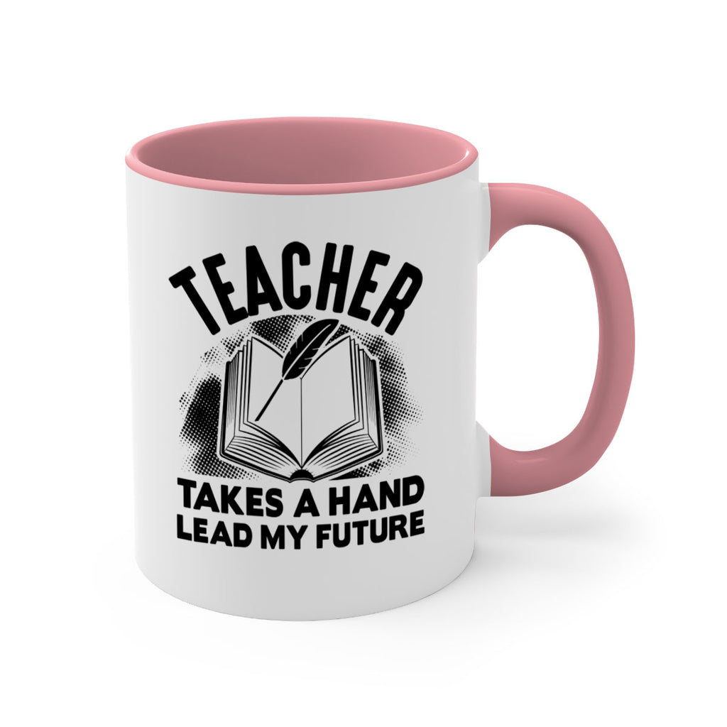 Teacher take a hand Style 202#- teacher-Mug / Coffee Cup