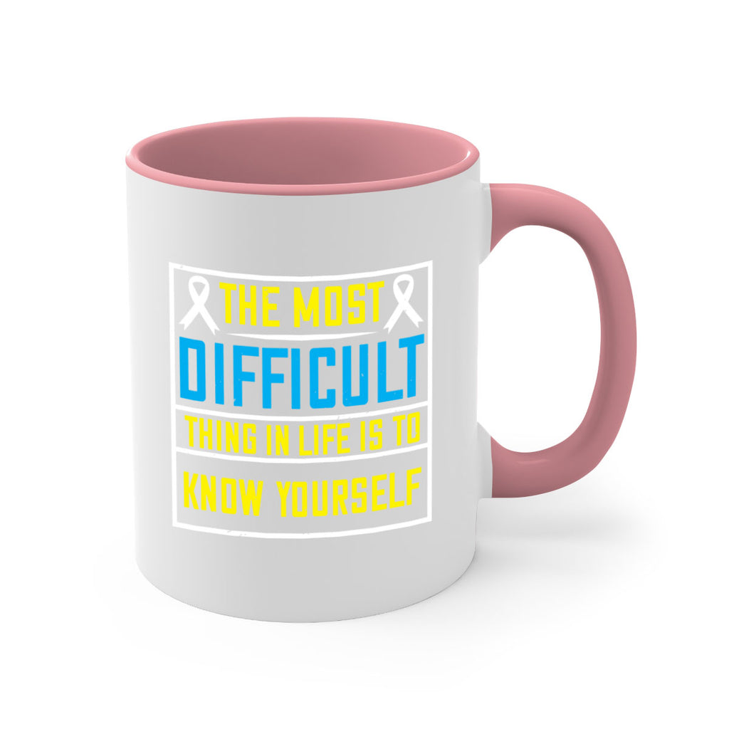 The most difficult thing in life is to know yourself Style 16#- Self awareness-Mug / Coffee Cup
