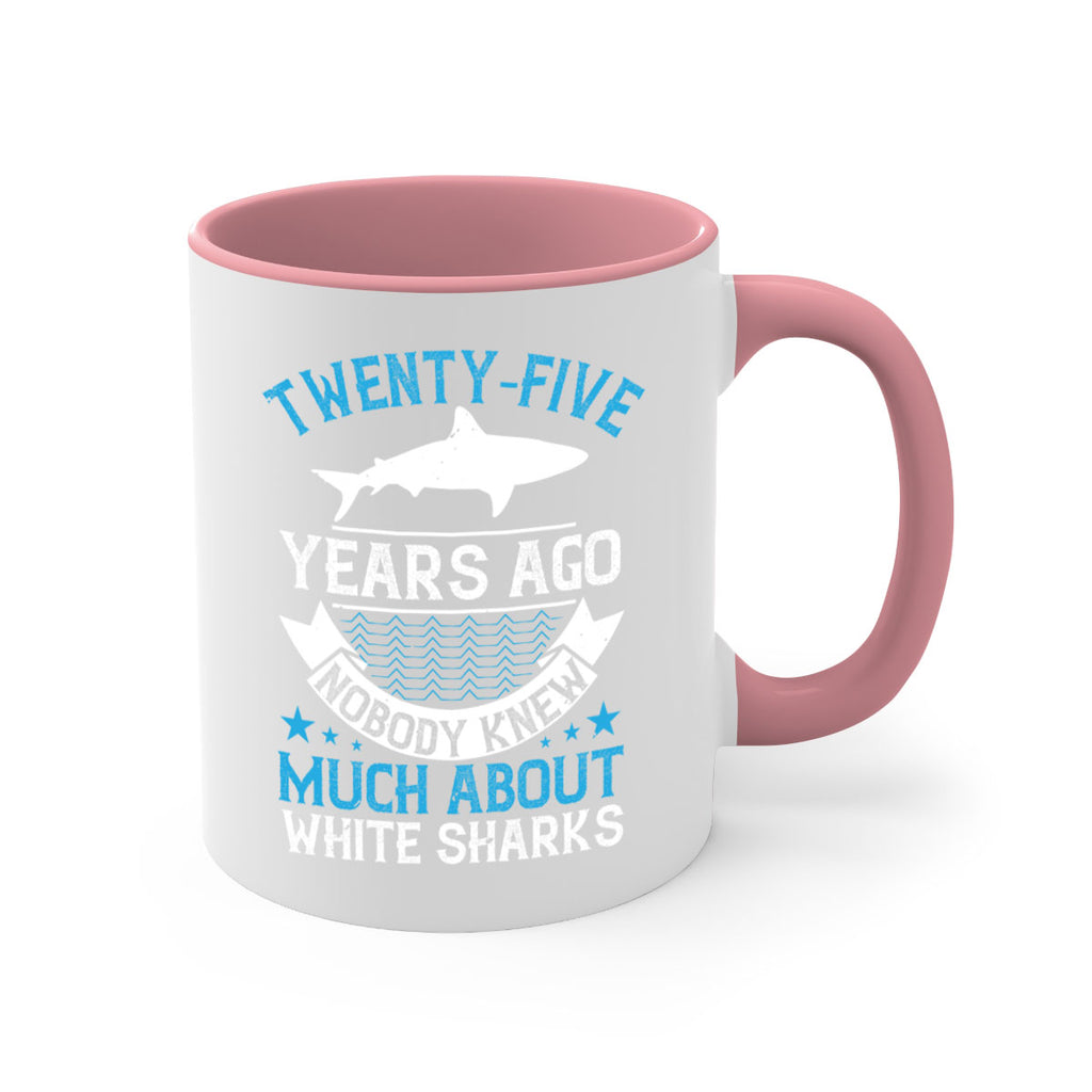 Twentyfive years ago nobody knew much about white sharks Style 10#- Shark-Fish-Mug / Coffee Cup