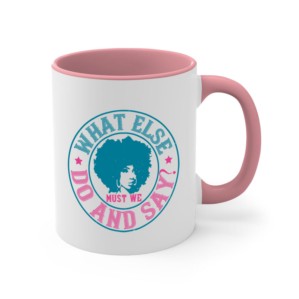 WHAT ELSE DO AND SAY Style 14#- Afro - Black-Mug / Coffee Cup