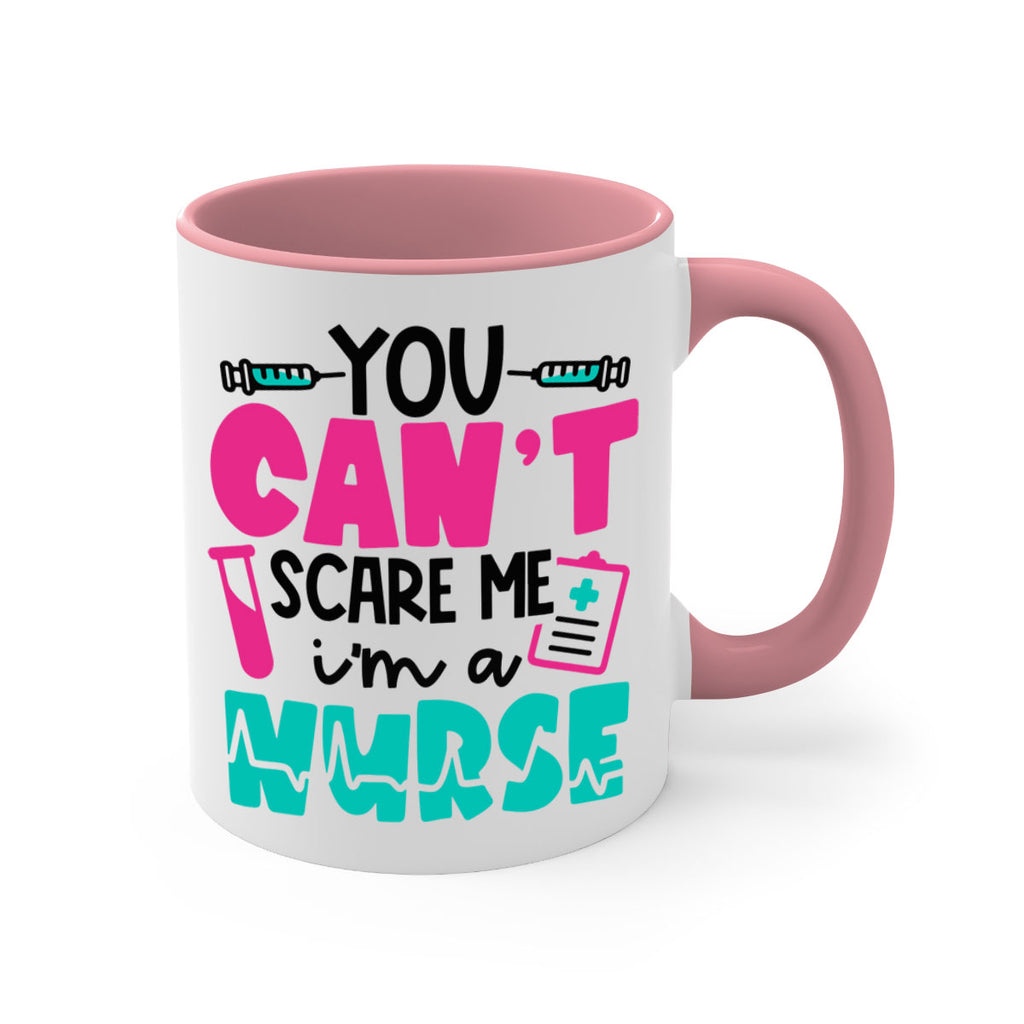You Cant Scare Me Im A Nurse Style Style 3#- nurse-Mug / Coffee Cup