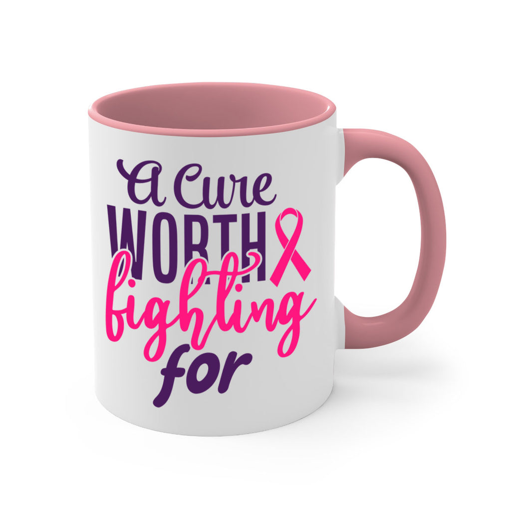 a cure worth fighting for Style 17#- breast cancer-Mug / Coffee Cup