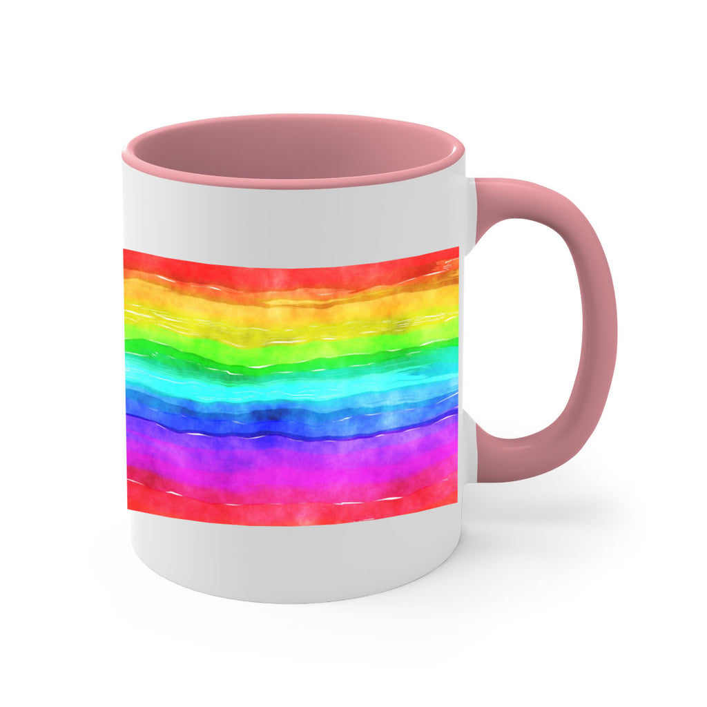 abstract rainbow 18#- lgbt-Mug / Coffee Cup