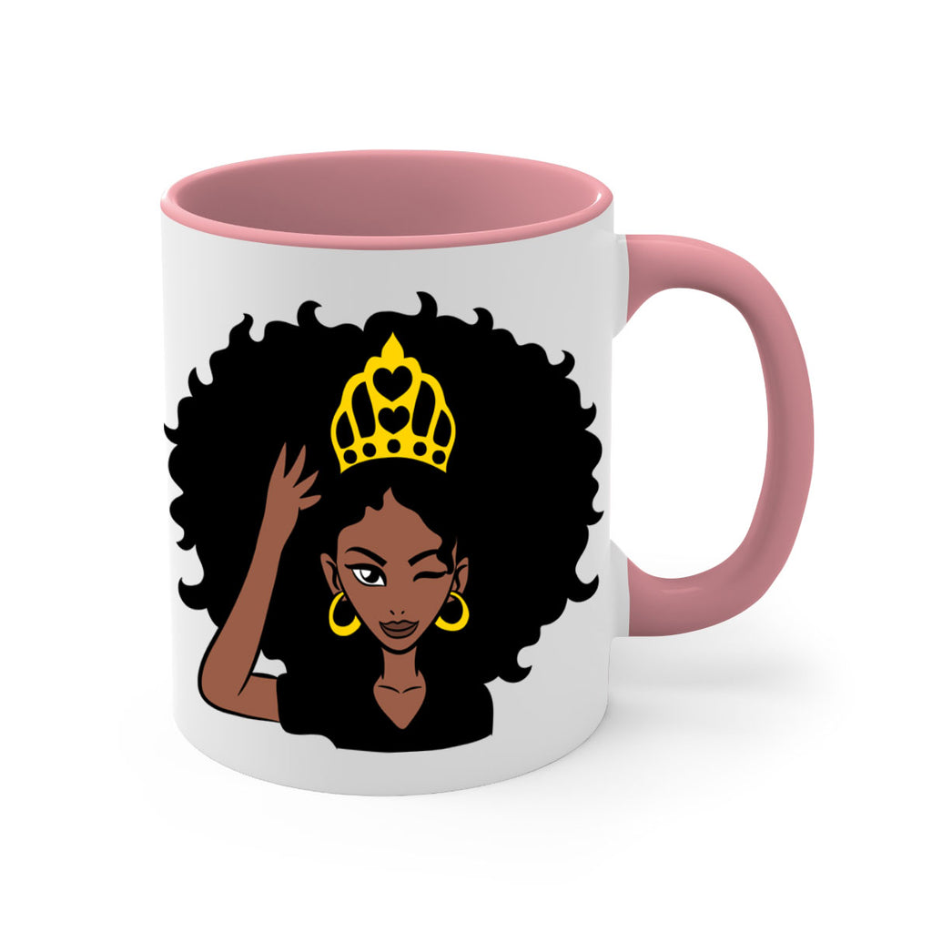 afro queen crown 72#- Black women - Girls-Mug / Coffee Cup