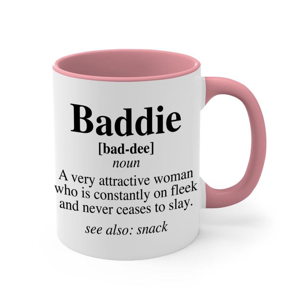 baddie definition 269#- black words - phrases-Mug / Coffee Cup