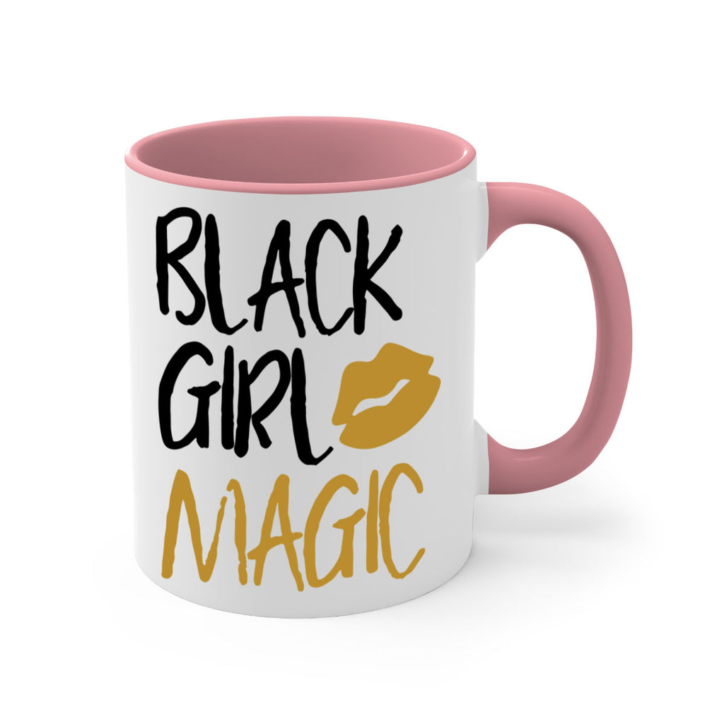 black girl magic lips cocoandbanana 245#- black words - phrases-Mug / Coffee Cup