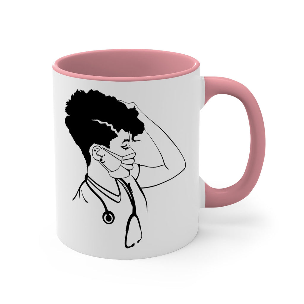 black nurse 3#- Black women - Girls-Mug / Coffee Cup