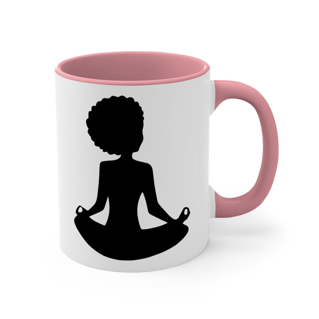 black woman sitting 8#- Black women - Girls-Mug / Coffee Cup