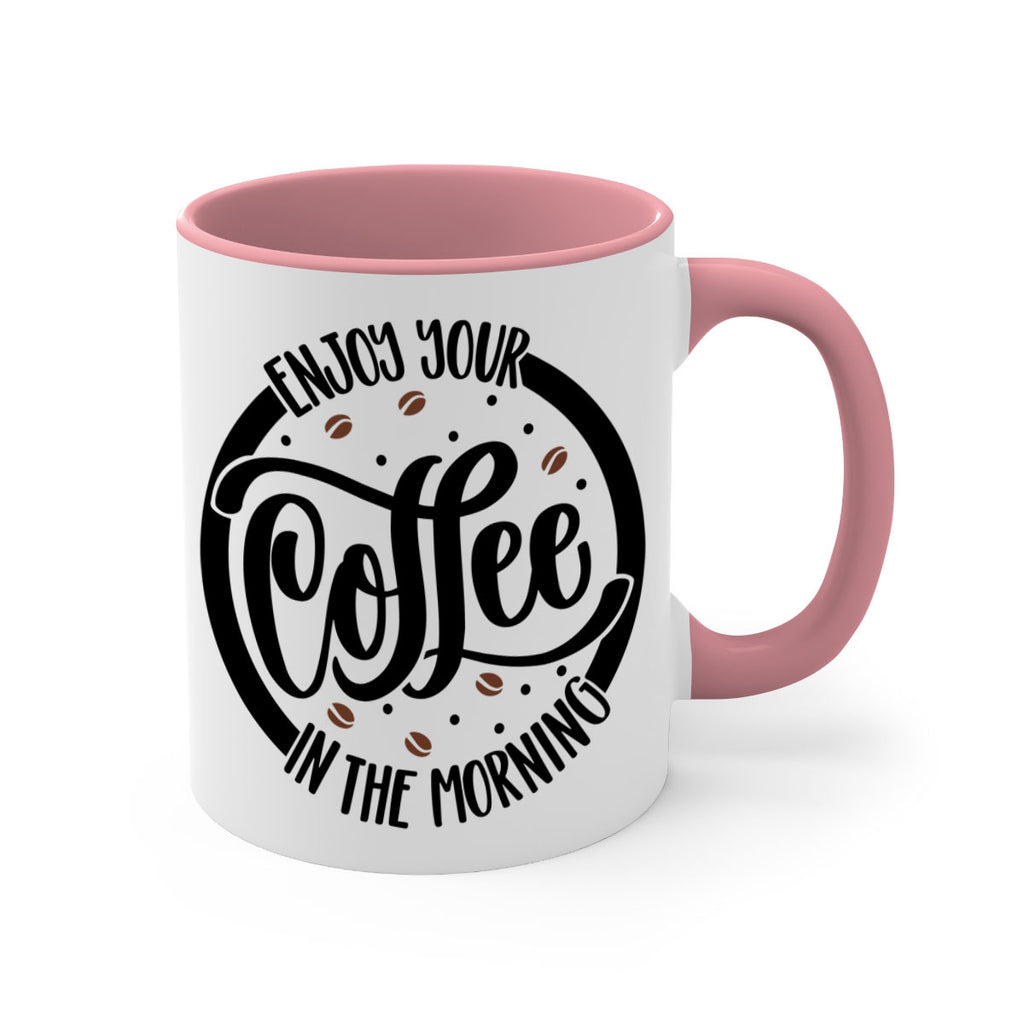 circleenjoy your coffee in 183#- coffee-Mug / Coffee Cup