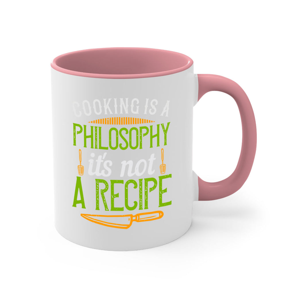 cooking is a philosophyits not a recipe 48#- cooking-Mug / Coffee Cup