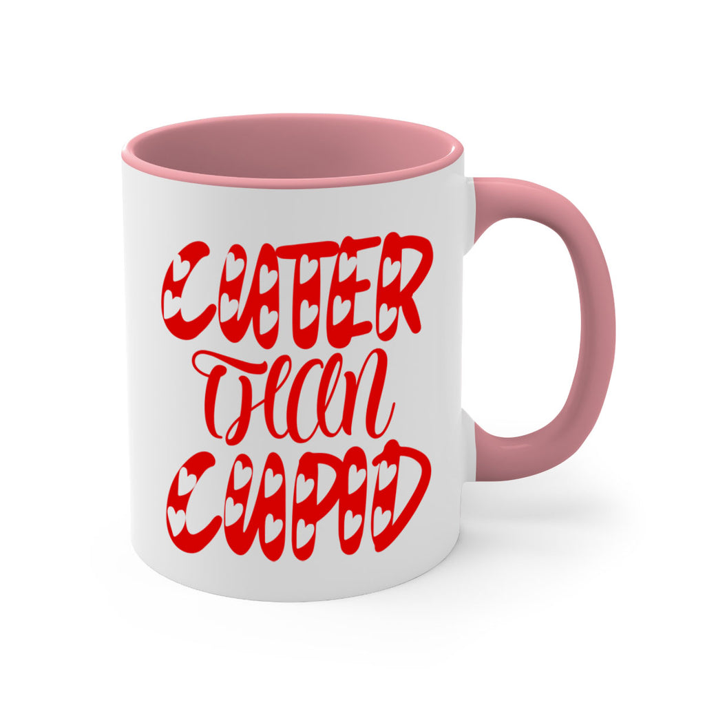 cuter than cupid 79#- valentines day-Mug / Coffee Cup