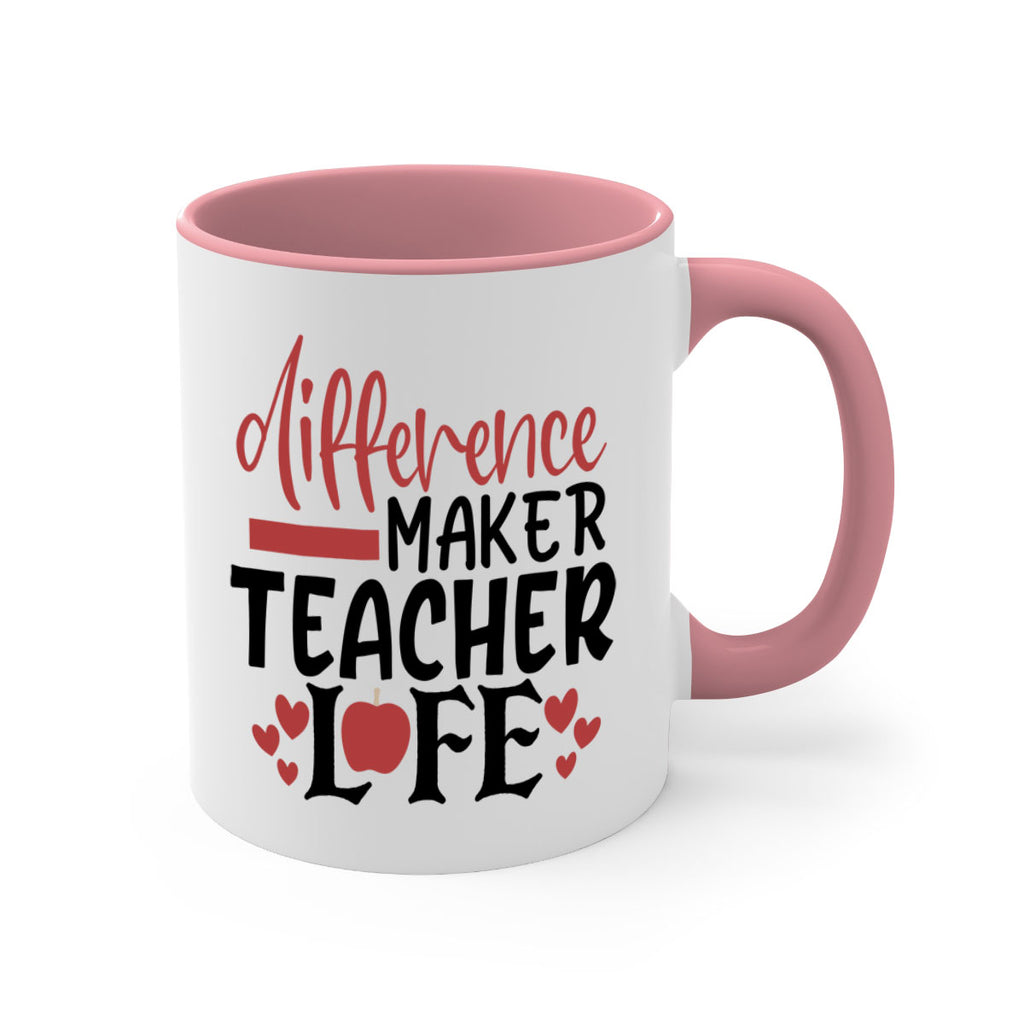 difference maker teacher life Style 184#- teacher-Mug / Coffee Cup