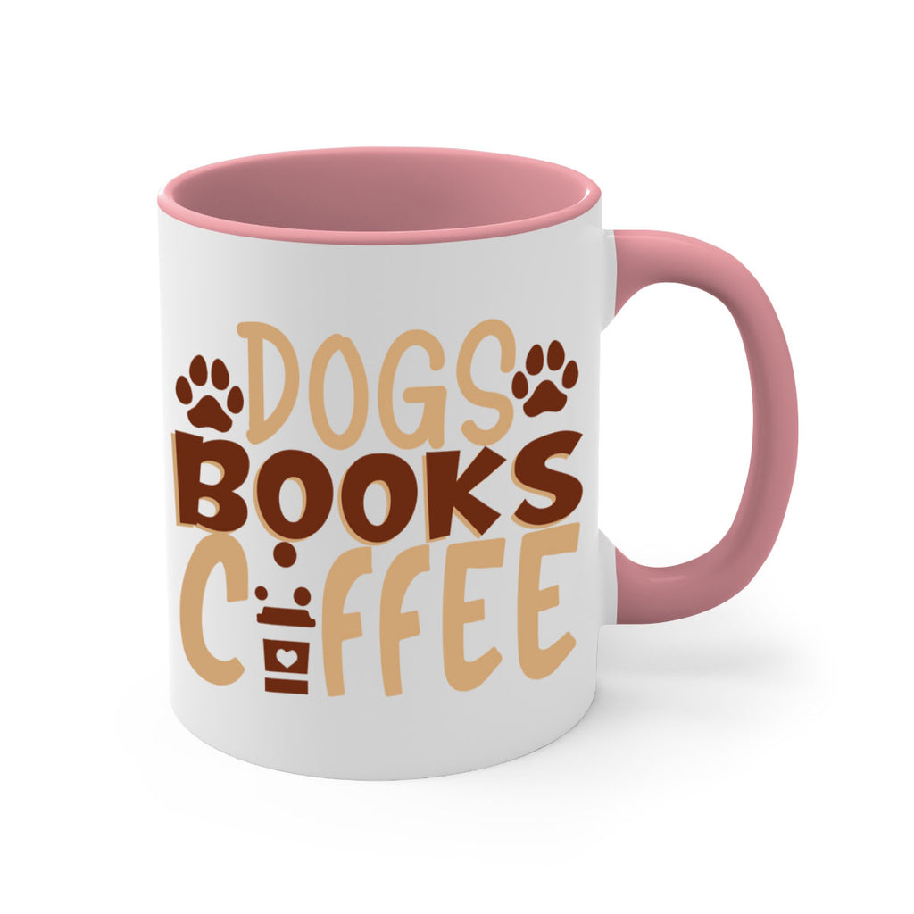 dogs books coffee 214#- coffee-Mug / Coffee Cup