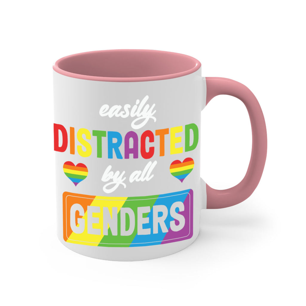 easily distracted by all genders lgbt 142#- lgbt-Mug / Coffee Cup