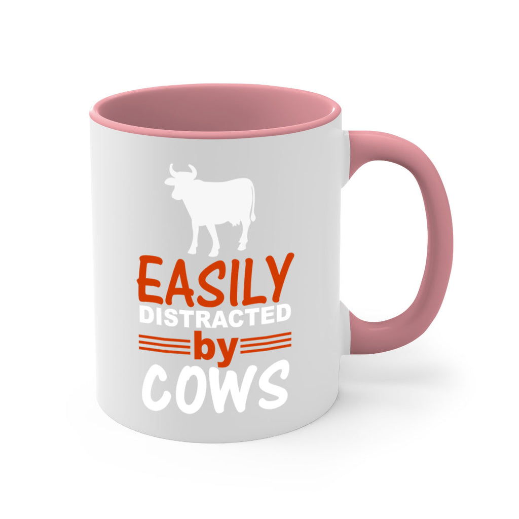 easily distracted by cows Style 4#- Cow-Mug / Coffee Cup