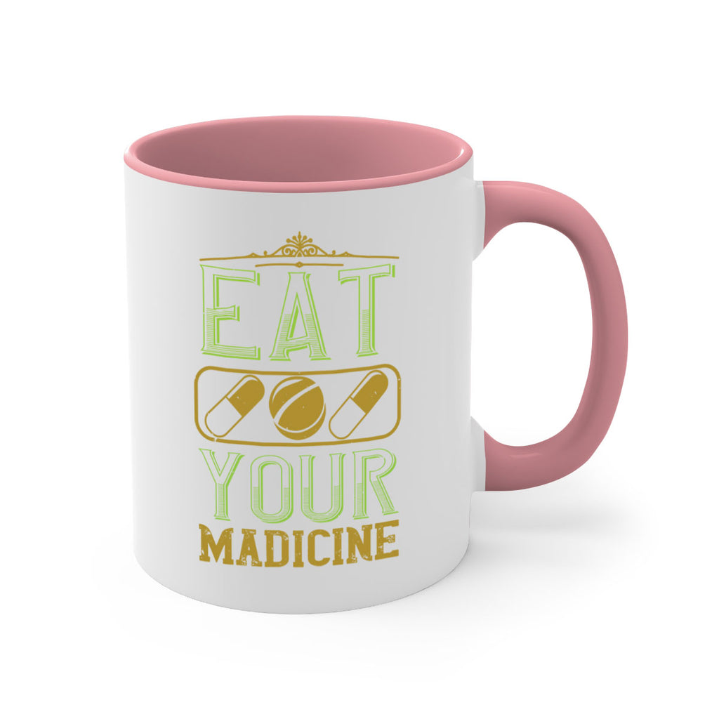 eat your madicine 141#- vegan-Mug / Coffee Cup