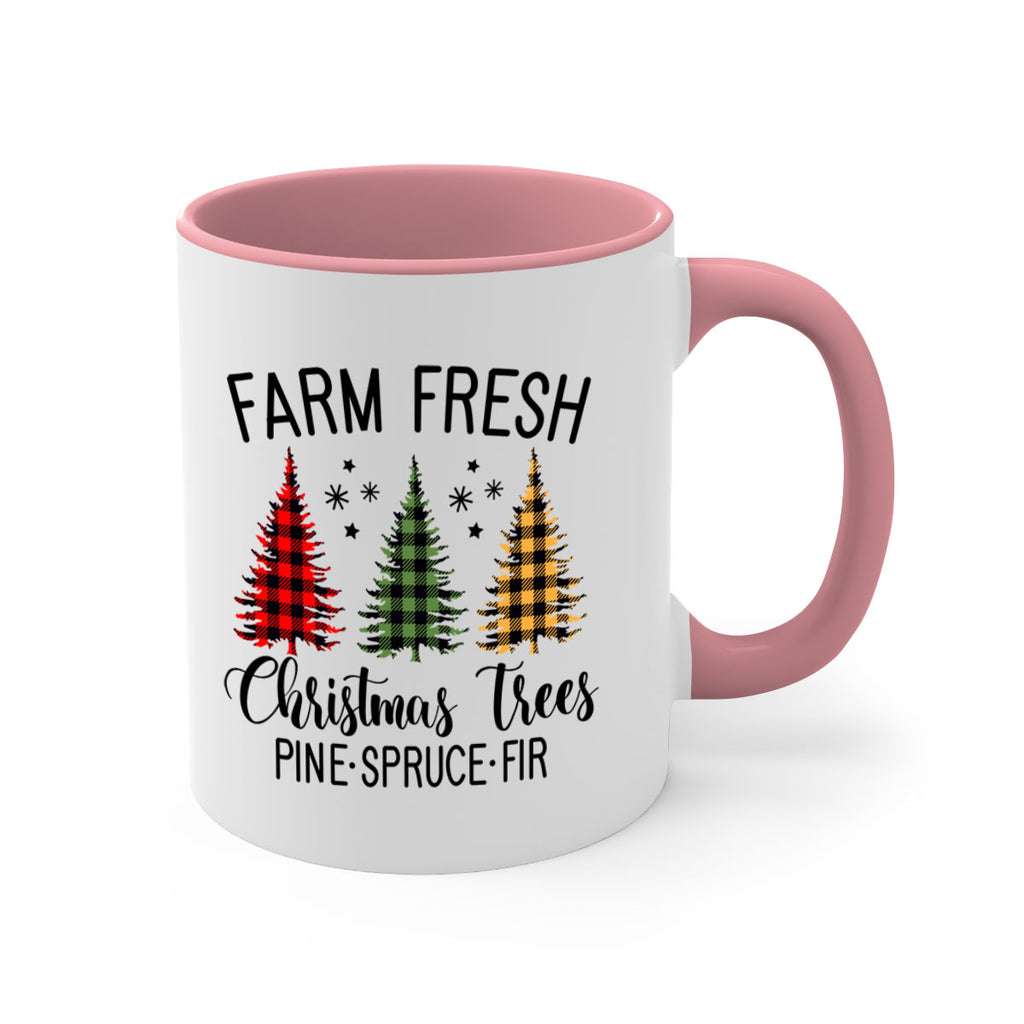 farm fresh christmas trees style 206#- christmas-Mug / Coffee Cup