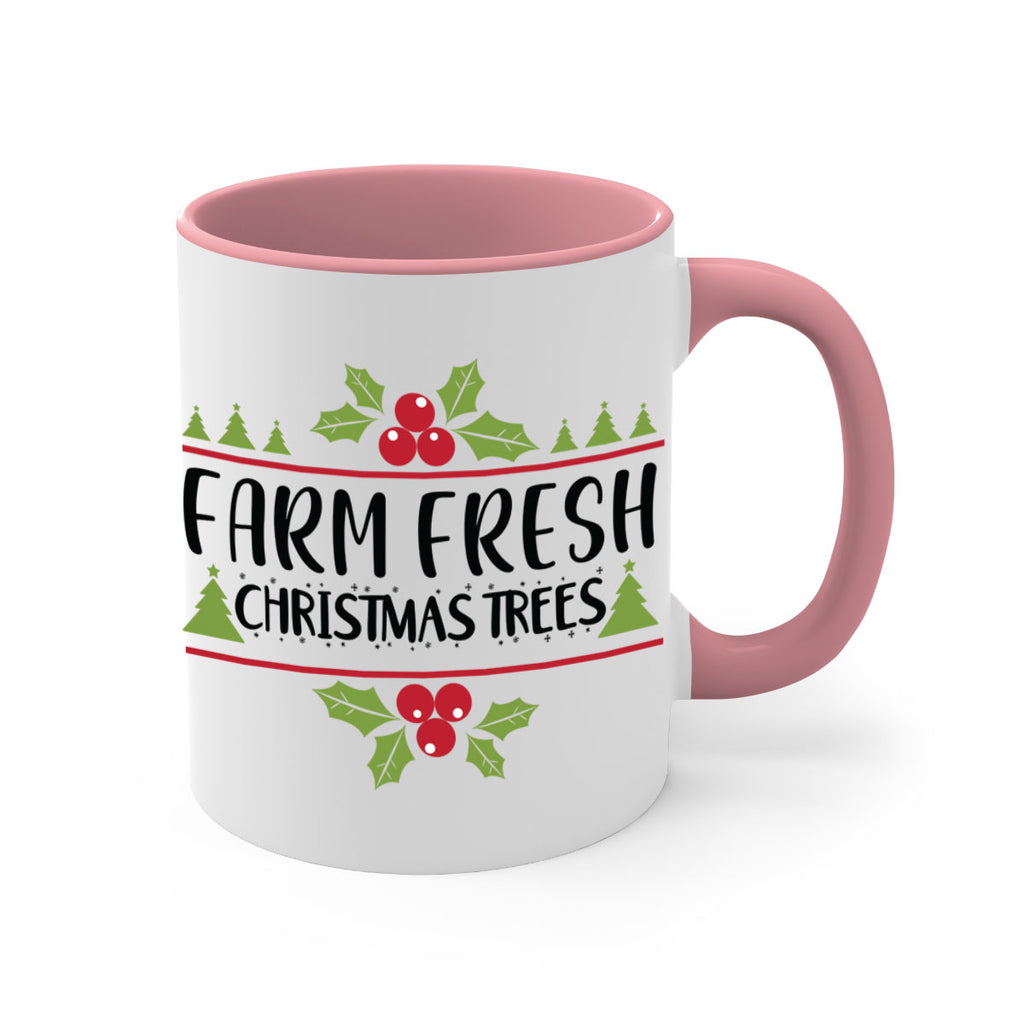 farm fresh christmas trees style 207#- christmas-Mug / Coffee Cup