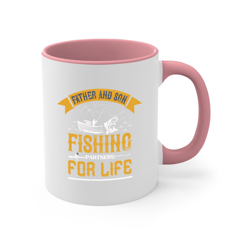 father and son fishing partners for life 158#- fishing-Mug / Coffee Cup