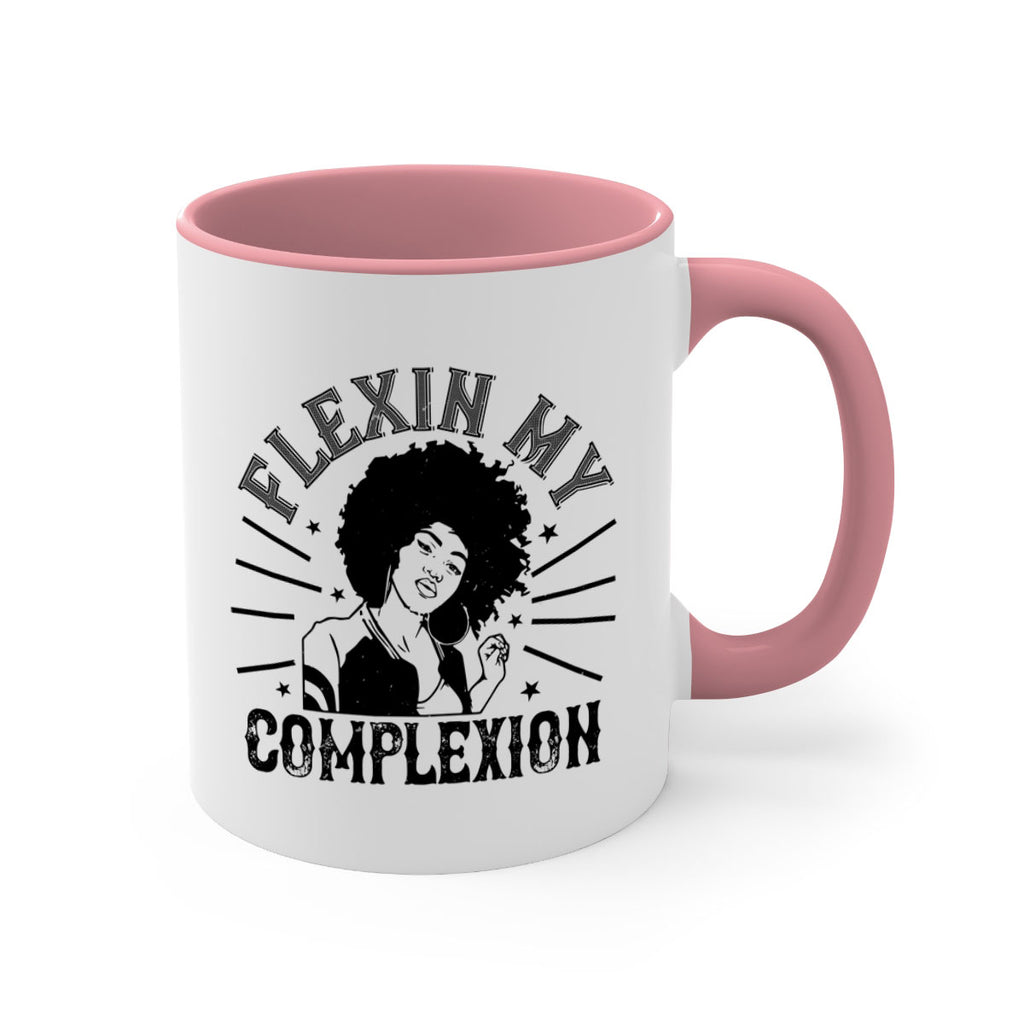 flexin my complexion Style 34#- Afro - Black-Mug / Coffee Cup