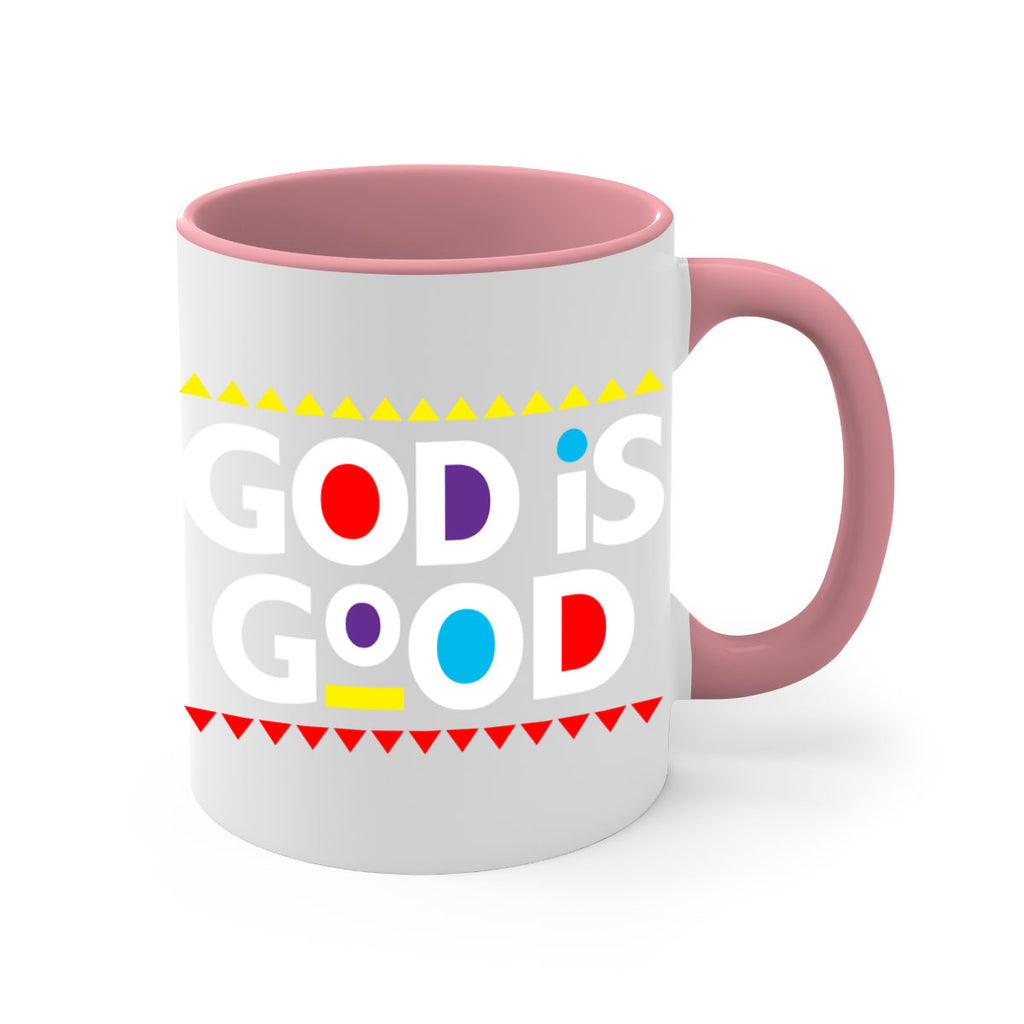 god is good 143#- black words - phrases-Mug / Coffee Cup