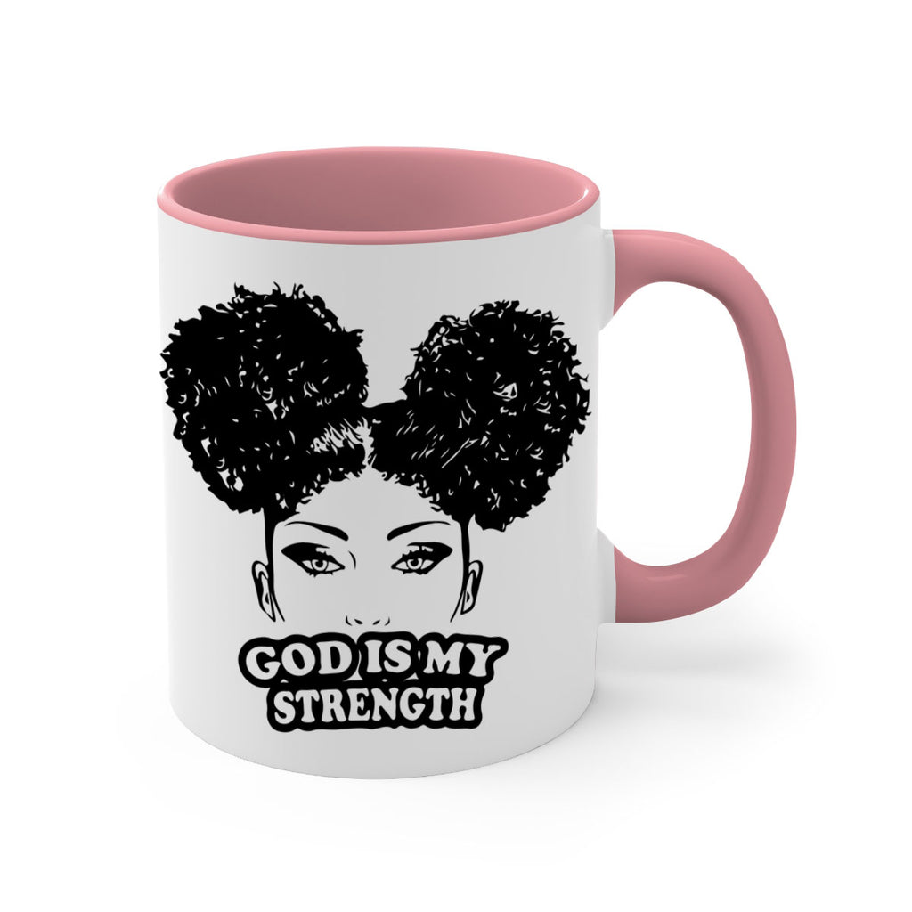 god is my strength 2#- Black women - Girls-Mug / Coffee Cup