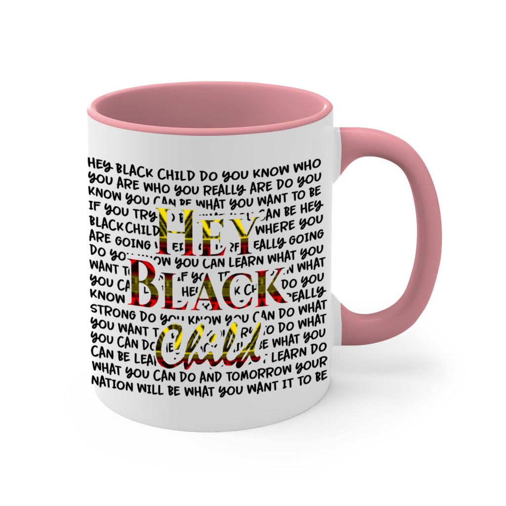 hey black child 128#- black words - phrases-Mug / Coffee Cup