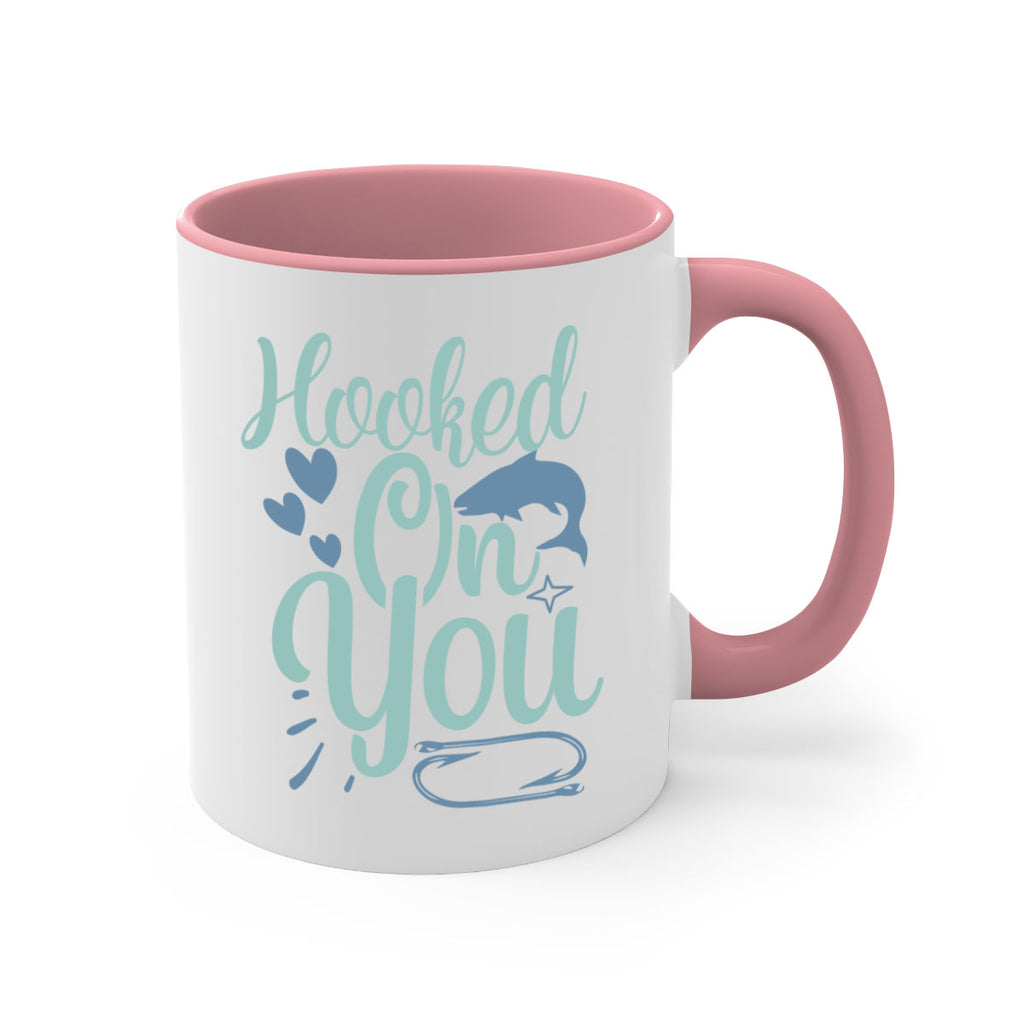 hooked on you 215#- fishing-Mug / Coffee Cup