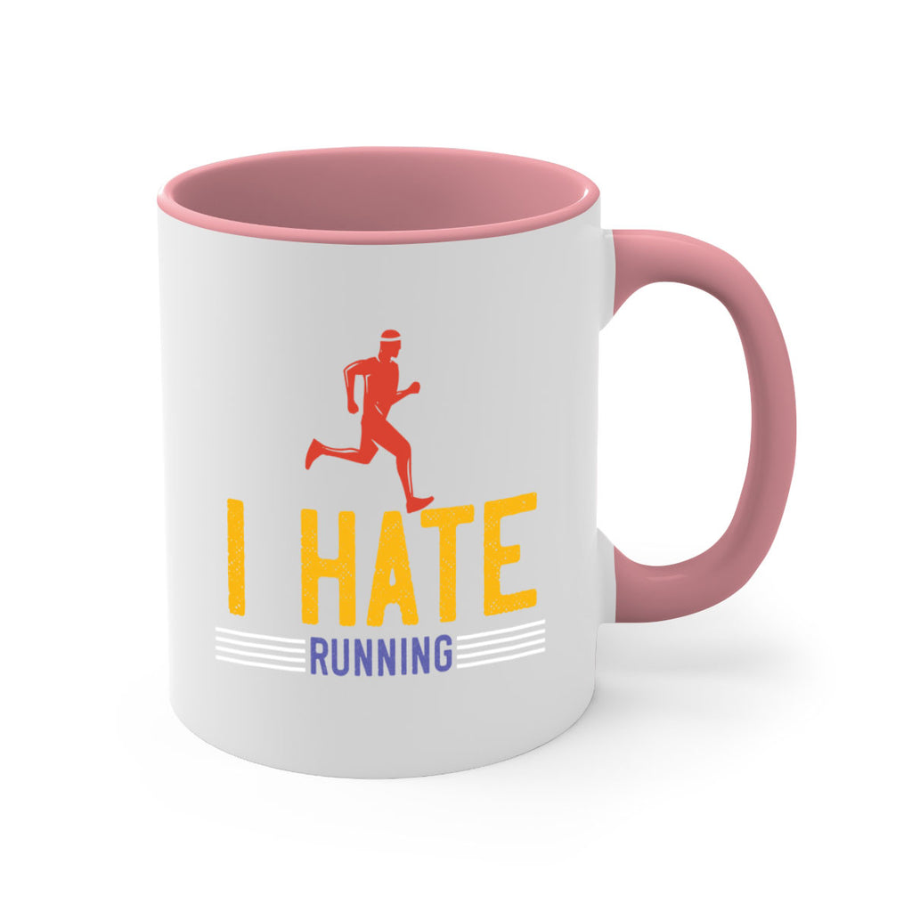i hate running 40#- running-Mug / Coffee Cup
