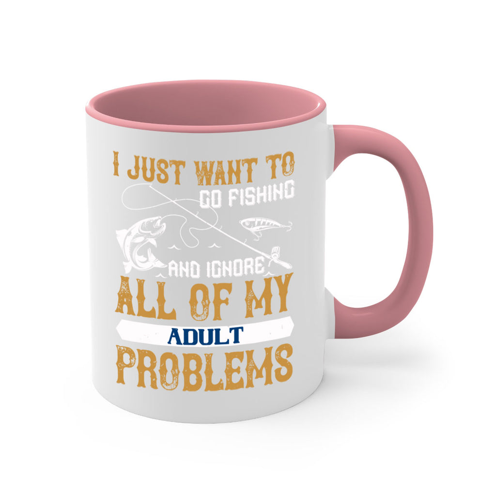 i just want to go fishing 104#- fishing-Mug / Coffee Cup