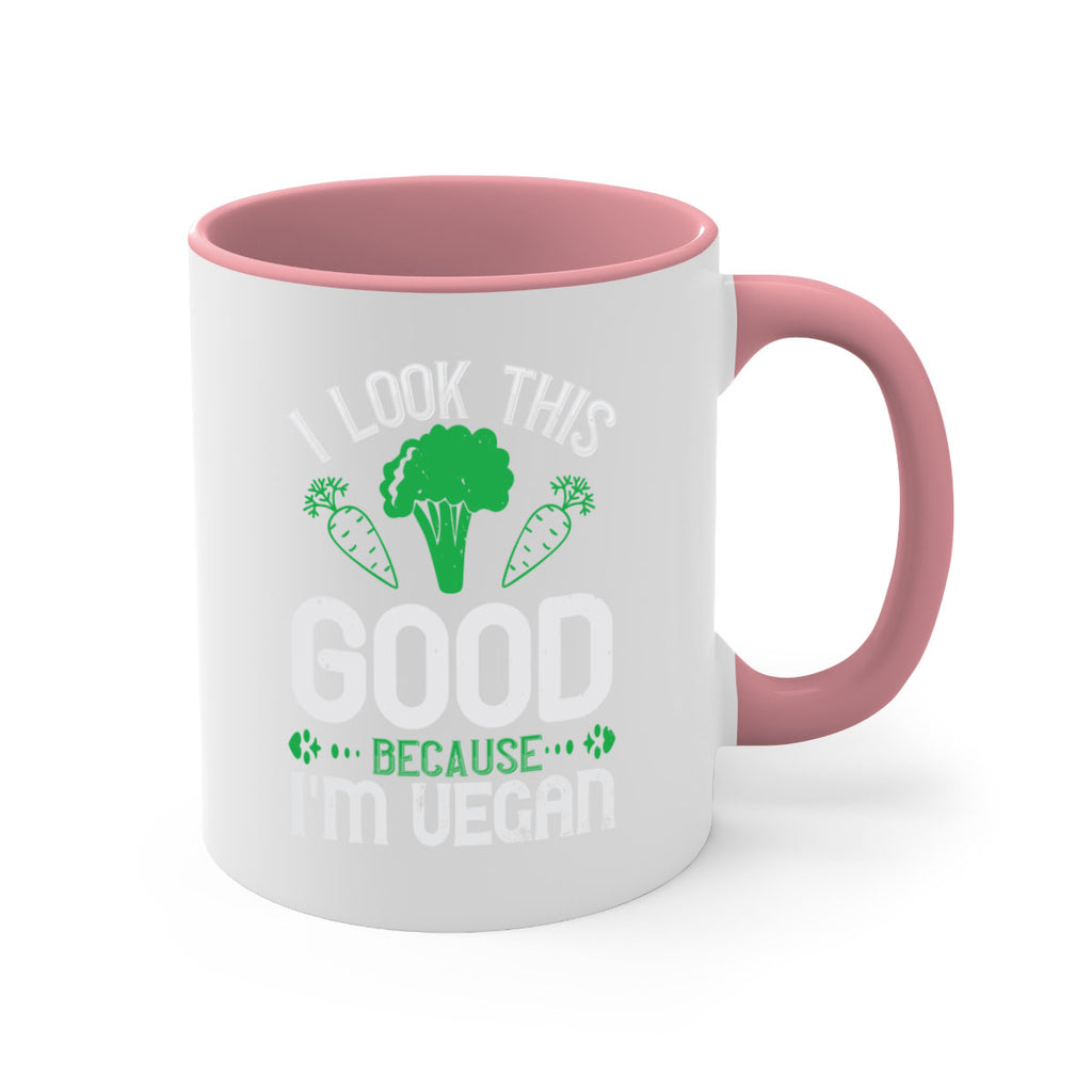 i look this good because im vegan 47#- vegan-Mug / Coffee Cup