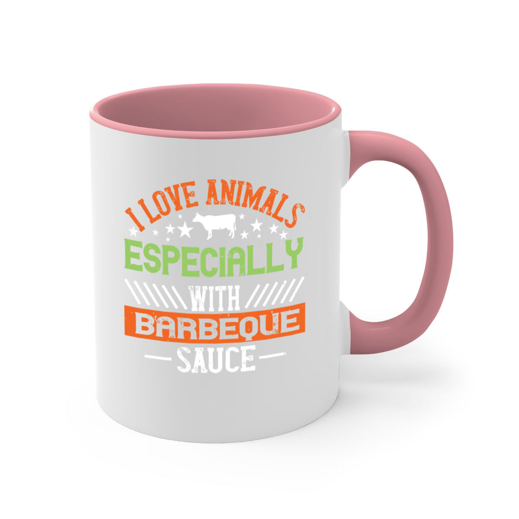 i love animals especially with barbeque sauce 130#- vegan-Mug / Coffee Cup