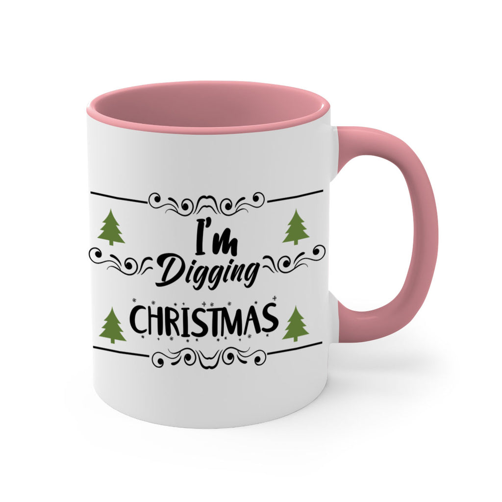 i m digging christmas style 338#- christmas-Mug / Coffee Cup