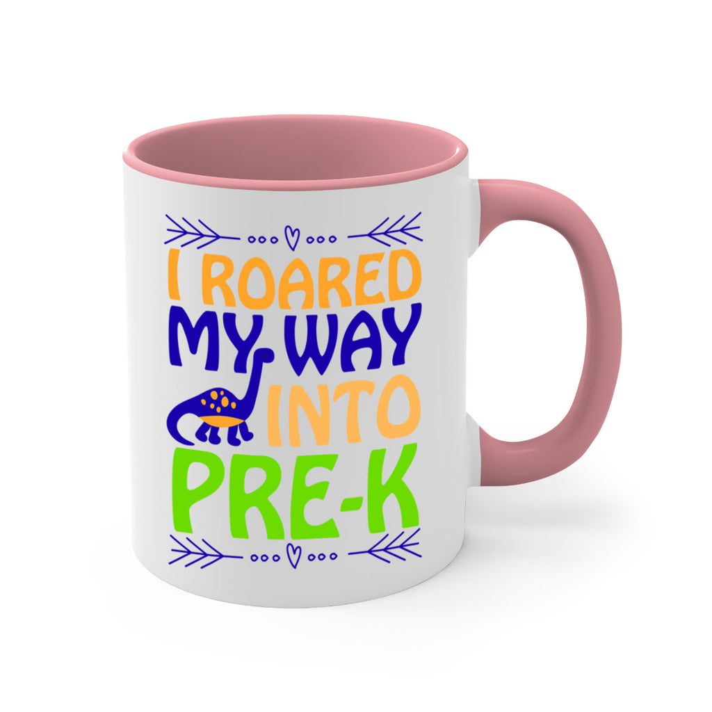 i roared my way into prek 20#- mardi gras-Mug / Coffee Cup