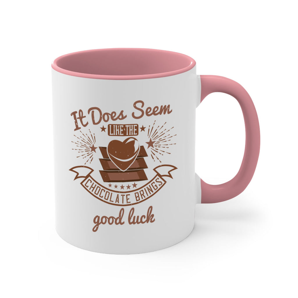 it does seem like the chocolate brings good luck 29#- chocolate-Mug / Coffee Cup
