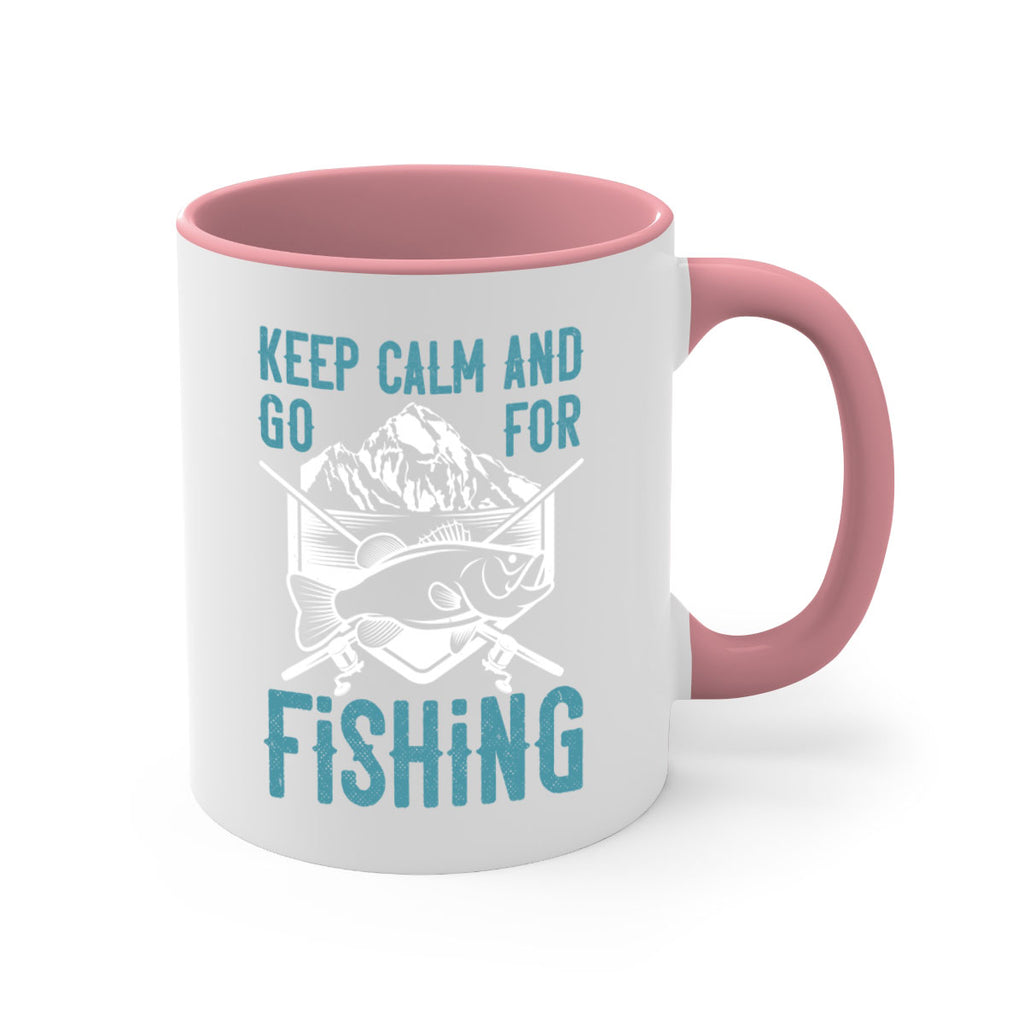 keep calm and go for fishing 247#- fishing-Mug / Coffee Cup