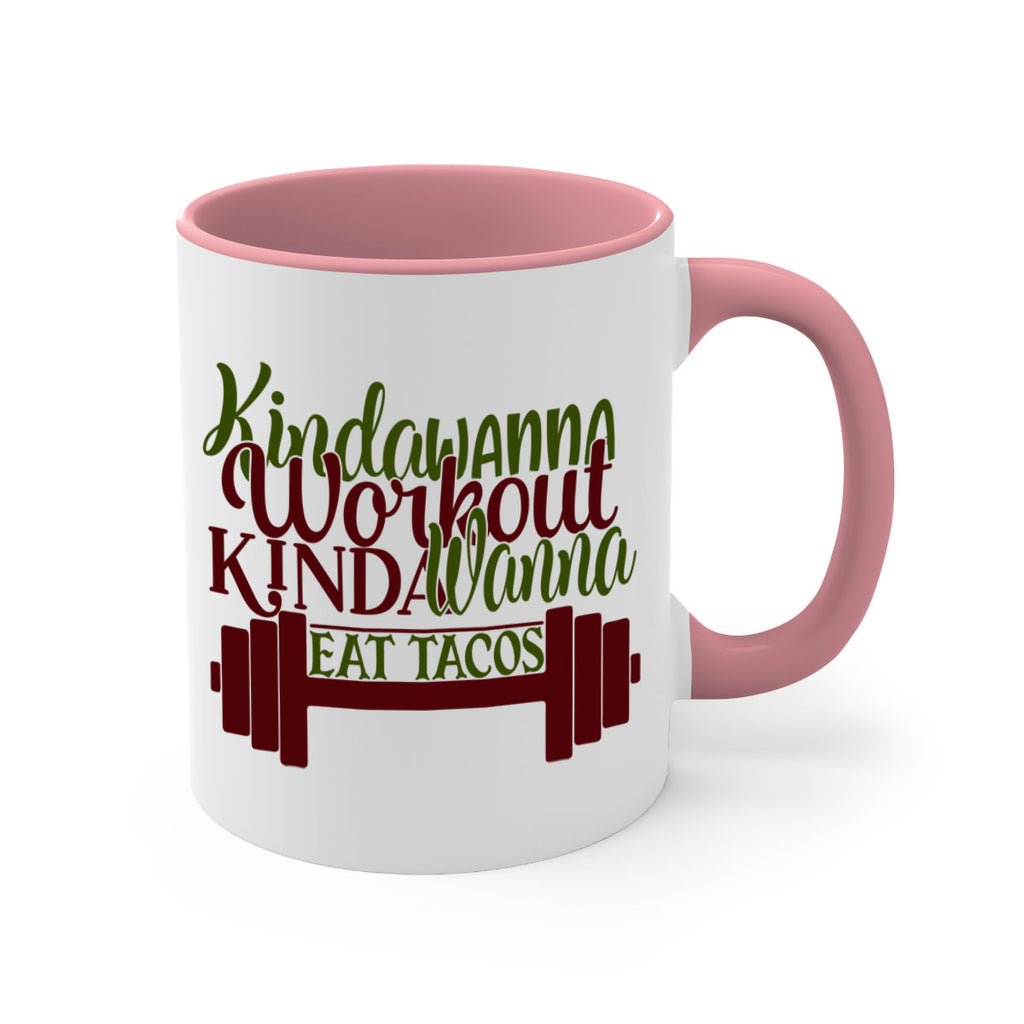 kinda wanna workout kinda wanna eat tacos 36#- gym-Mug / Coffee Cup