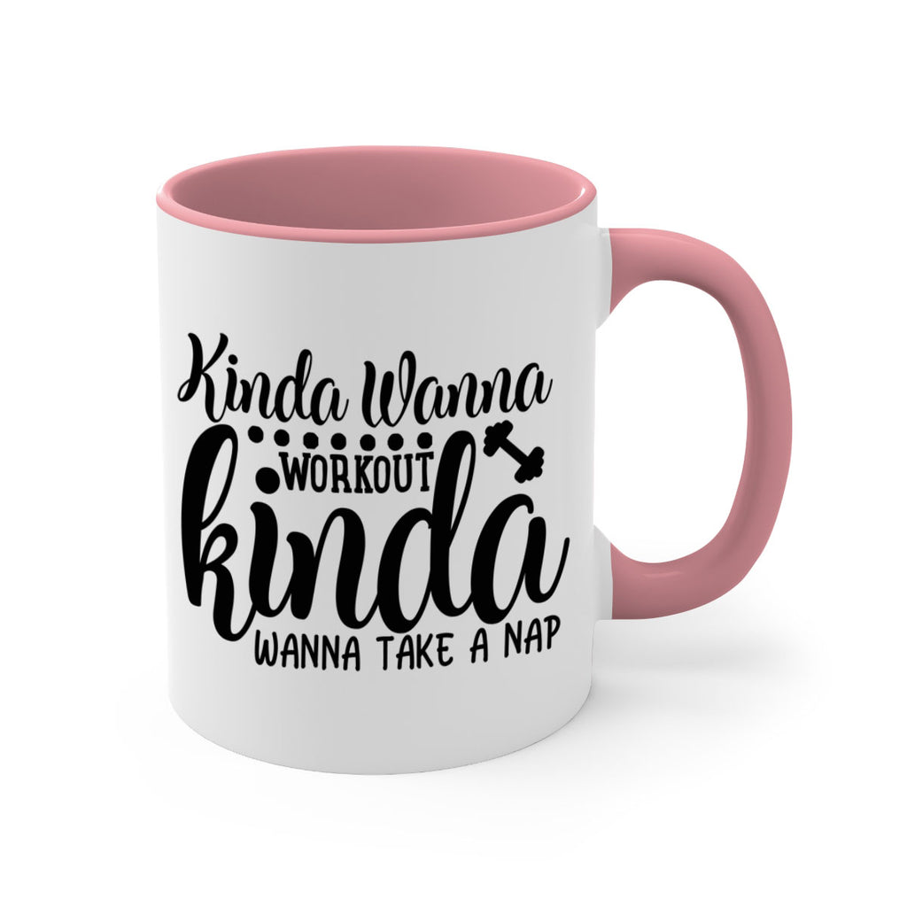 kinda wanna workout kinda wanna take a nap 33#- gym-Mug / Coffee Cup
