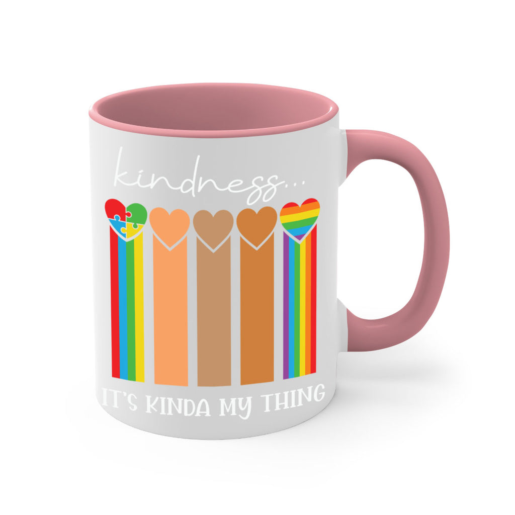 kindness its kinda my thing lgbt 110#- lgbt-Mug / Coffee Cup