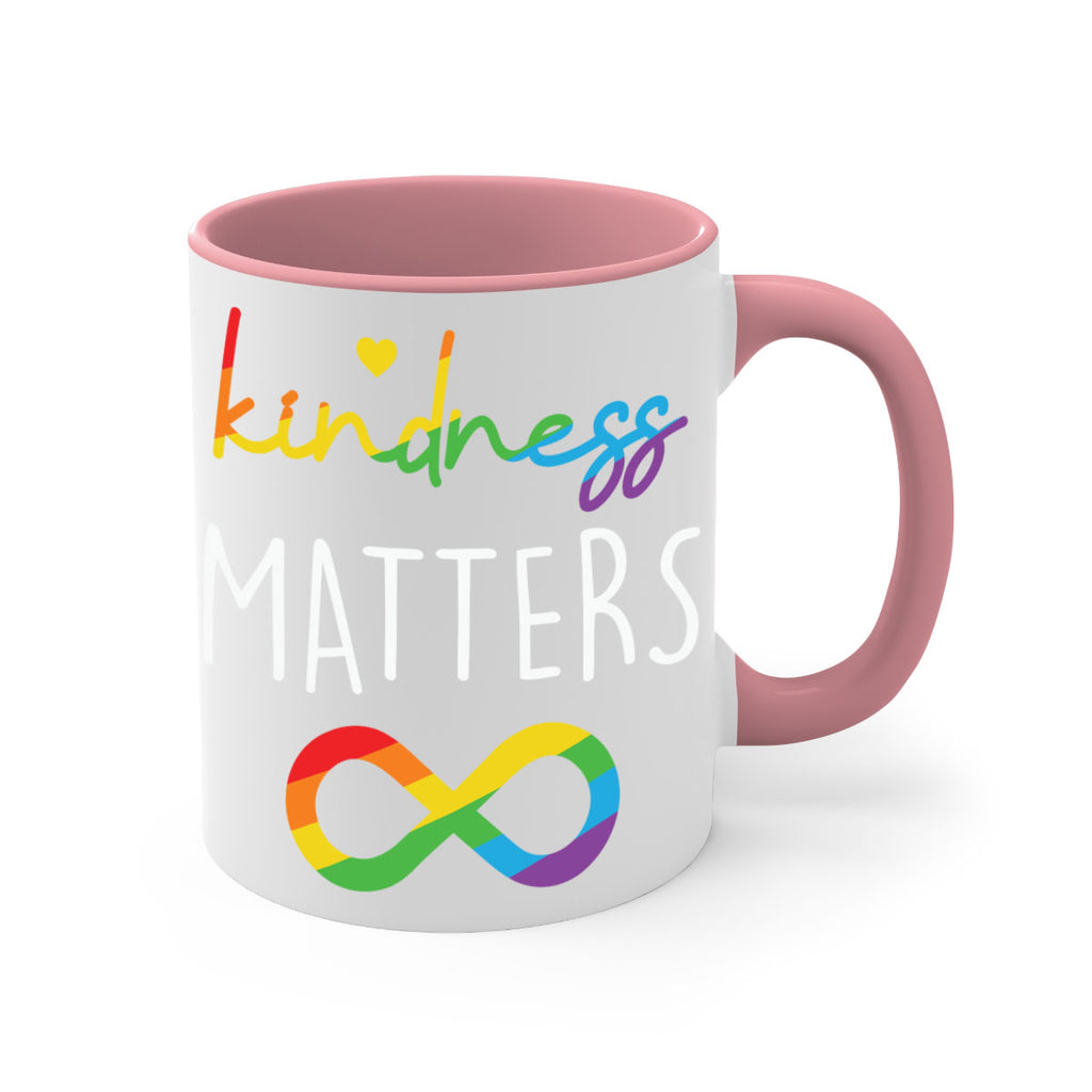kindness matters infinity lgbt lgbt 109#- lgbt-Mug / Coffee Cup