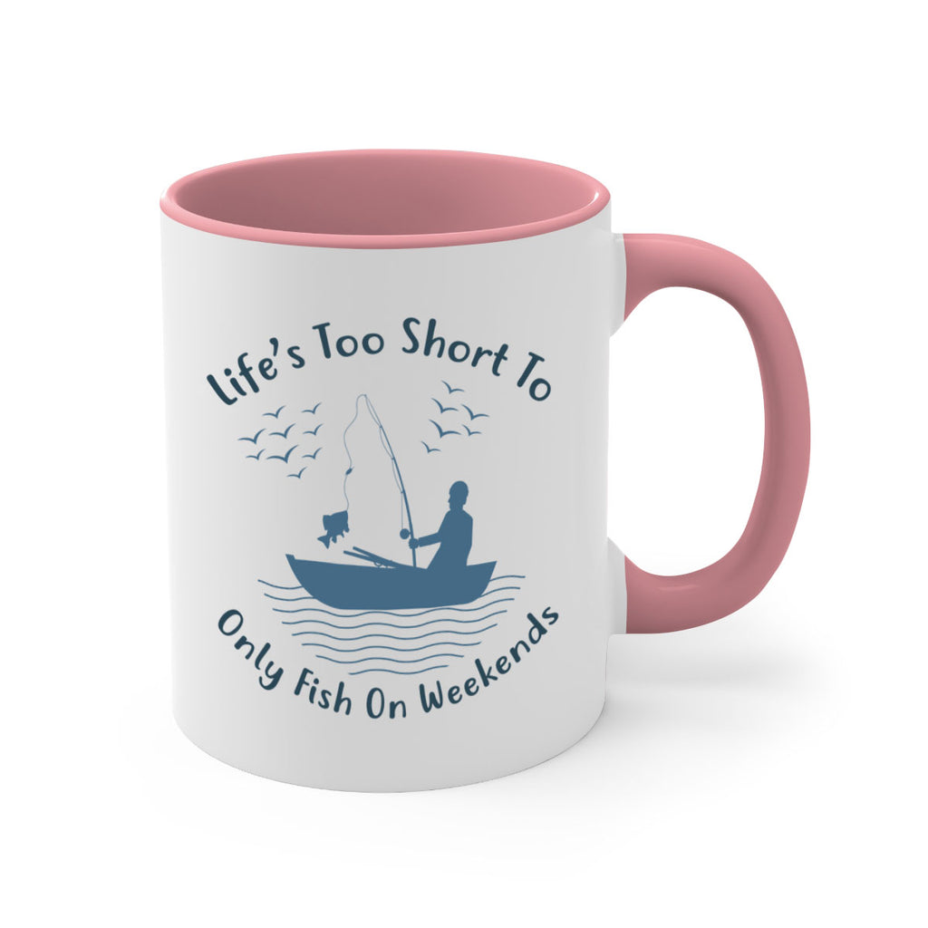 lifes too short 63#- fishing-Mug / Coffee Cup
