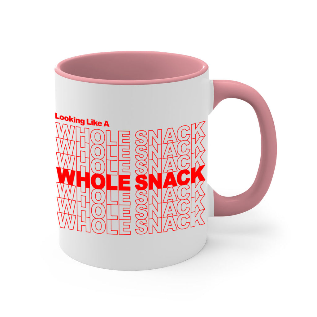 looking like a whole snack 95#- black words - phrases-Mug / Coffee Cup
