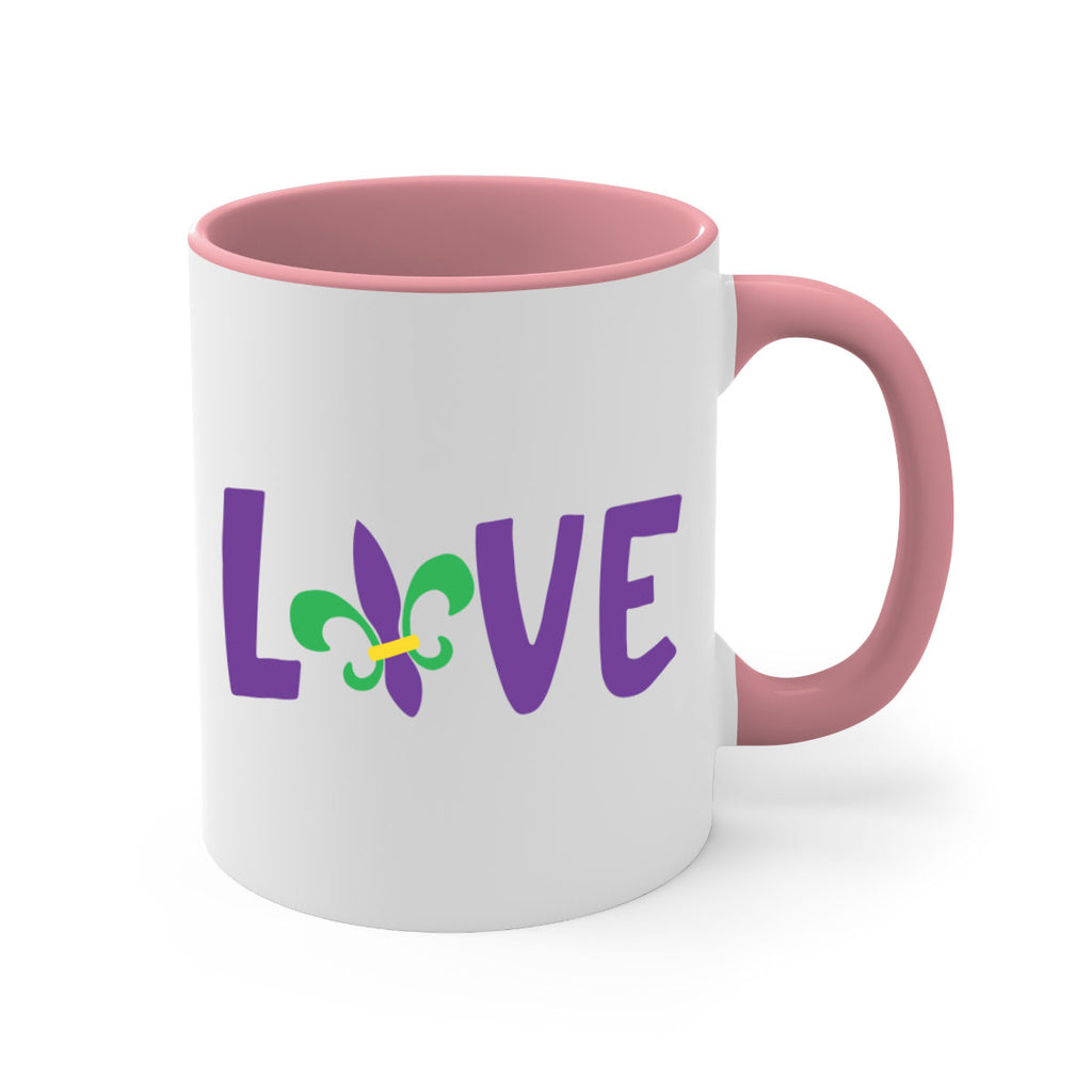love 80#- mardi gras-Mug / Coffee Cup